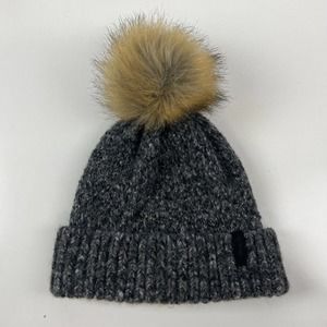 Bula Women's Wool Blend Beanie Hat with Pom Color Grey‎
